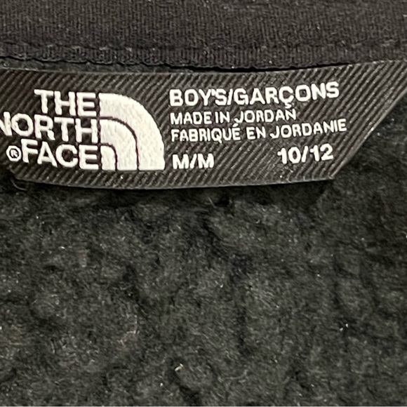 NWT THE NORTH FACE Boys' Forrest Mixed-Media Full Zip Fleece Jacket Asphalt GreY - Picture 11 of 12